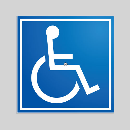 Removable ADA Sign CSA005